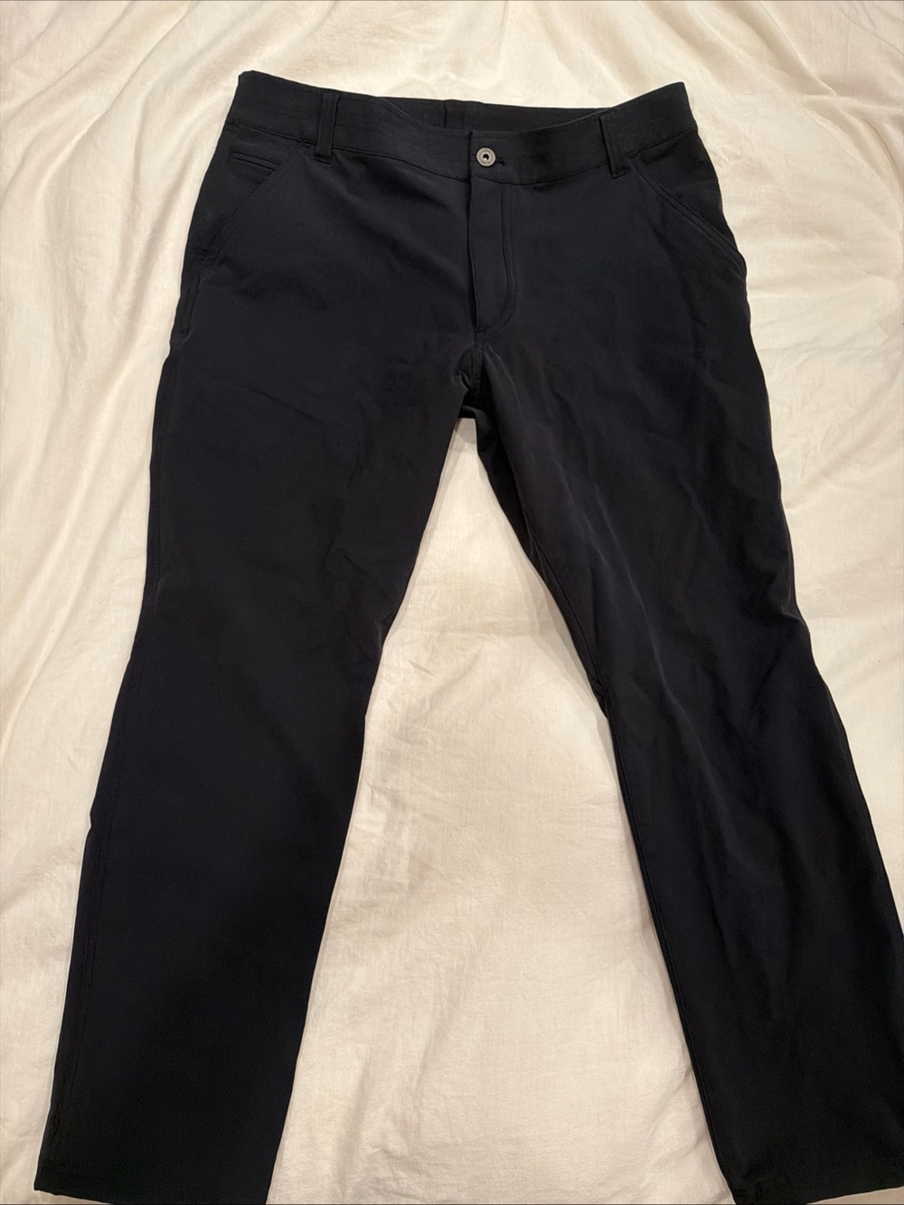 KUHL Resistor Chino Pants Performance Hiking 38x30 Men’s Black Trail Outdoors